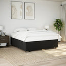 kontinentalseng med madras 180x200 cm stof sort