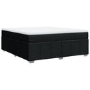 kontinentalseng med madras 180x200 cm stof sort