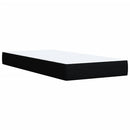 kontinentalseng med madras 90x190 cm stof sort