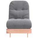 futon med madras 60x206x11 cm massivt douglasgran