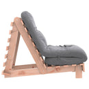 futon med madras 60x206x11 cm massivt douglasgran