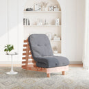 futon med madras 60x206x11 cm massivt douglasgran