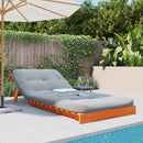 futon med madras 90x206x11 cm massivt fyrretræ
