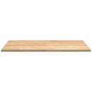 køkkenbordplade 120x63,5x2,7 cm massivt egetræ rektangulær