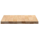 køkkenbordplade 60x63,5x4 cm massivt egetræ rektangulær