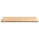 køkkenbordplade 100x63,5x4 cm massivt egetræ rektangulær