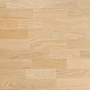 bordplade ubehandlet 100x60x2,5 cm massivt egetræ rektangulær