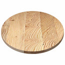 bordplade 140x60x2 cm massivt egetræ oval