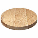 bordplade 100x50x4 cm massivt egetræ oval