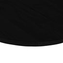 bordplade 140x60x2 cm massivt egetræ oval mørkebrun