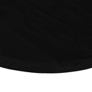 bordplade 140x60x4 cm massivt egetræ oval mørkebrun