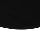 bordplade 120x60x2 cm massivt egetræ oval mørkebrun
