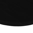 bordplade 100x50x4 cm massivt egetræ oval mørkebrun