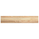 vindueskarme 2 stk ubehandlet 80x15x2 cm massivt egetræ
