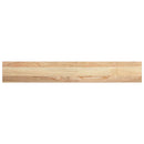 vindueskarme 2 stk ubehandlet 100x15x2 cm massivt egetræ