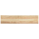 vindueskarme 2 stk ubehandlet 90x20x2 cm massivt egetræ