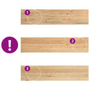 vindueskarme 2 stk ubehandlet 90x20x2 cm massivt egetræ
