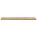 vindueskarme 2 stk ubehandlet 100x20x2 cm massivt egetræ