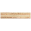 vindueskarme 2 stk ubehandlet 100x20x2 cm massivt egetræ