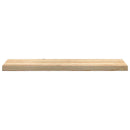vindueskarme 2 stk ubehandlet 100x25x2 cm massivt egetræ