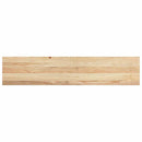 vindueskarme 2 stk ubehandlet 120x25x2 cm massivt egetræ