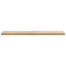 vindueskarme 2 stk ubehandlet 140x25x2 cm massivt egetræ
