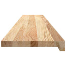 vindueskarme 2 stk ubehandlet 140x25x2 cm massivt egetræ