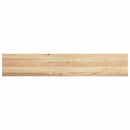 vindueskarme 2 stk ubehandlet 140x25x2 cm massivt egetræ