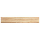 vindueskarme 2 stk ubehandlet 160x25x2 cm massivt egetræ