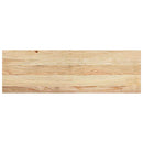 vindueskarme 2 stk ubehandlet 80x30x2 cm massivt egetræ