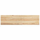 vindueskarme 2 stk ubehandlet 100x30x2 cm massivt egetræ