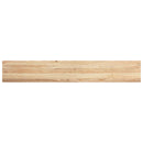 vindueskarme 2 stk ubehandlet 160x30x2 cm massivt egetræ