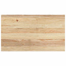 vindueskarme 2 stk ubehandlet 70x40x2 cm massivt egetræ