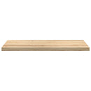 vindueskarme 2 stk ubehandlet 100x40x2 cm massivt egetræ