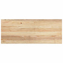 vindueskarme 2 stk ubehandlet 100x40x2 cm massivt egetræ