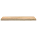 vindueskarme 2 stk ubehandlet 110x40x2 cm massivt egetræ