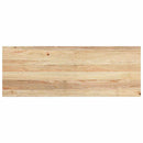 vindueskarme 2 stk ubehandlet 110x40x2 cm massivt egetræ
