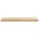 vindueskarme 2 stk ubehandlet 120x40x2 cm massivt egetræ