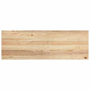 vindueskarme 2 stk ubehandlet 120x40x2 cm massivt egetræ