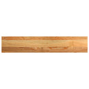 vindueskarme 2 stk lysebrun 80x15x2 cm massivt egetræ