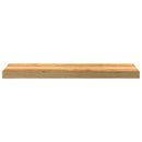 vindueskarme 2 stk lysebrun 80x20x2 cm massivt egetræ