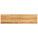 vindueskarme 2 stk lysebrun 100x25x2 cm massivt egetræ