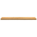 vindueskarme 2 stk lysebrun 120x25x2 cm massivt egetræ