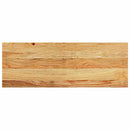 vindueskarme 2 stk lysebrun 70x30x2 cm massivt egetræ