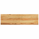 vindueskarme 2 stk lysebrun 90x30x2 cm massivt egetræ