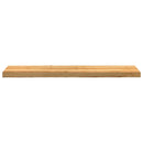 vindueskarme 2 stk lysebrun 110x30x2 cm massivt egetræ