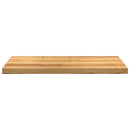 vindueskarme 2 stk lysebrun 90x40x2 cm massivt egetræ