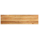 vindueskarme 2 stk lysebrun 160x40x2 cm massivt egetræ