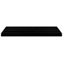vindueskarme 2 stk brunsort 80x40x2 cm massivt egetræ