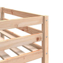 køjeseng 80x200 cm massivt fyrretræ